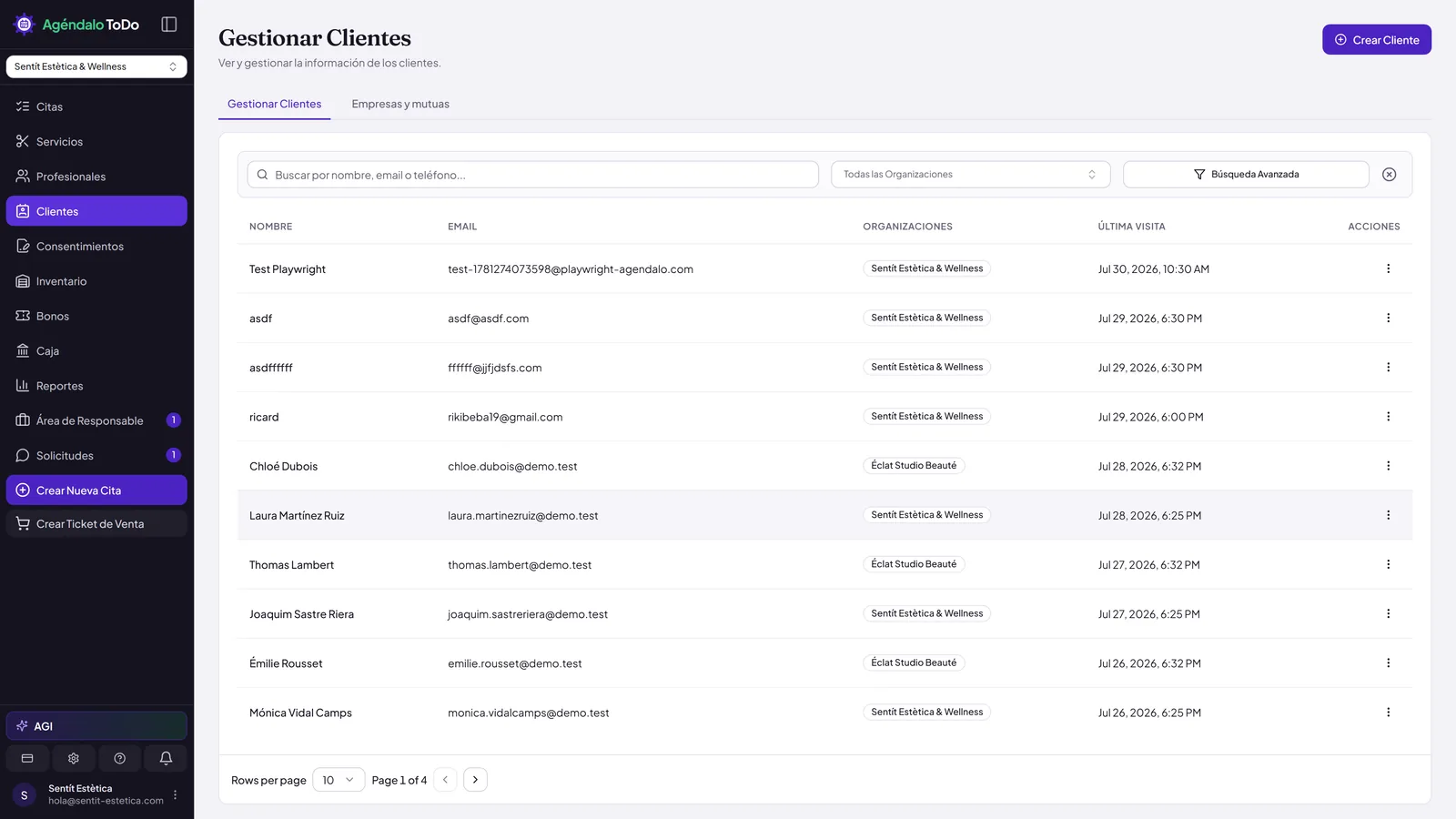 Ficha de Clientes (CRM)